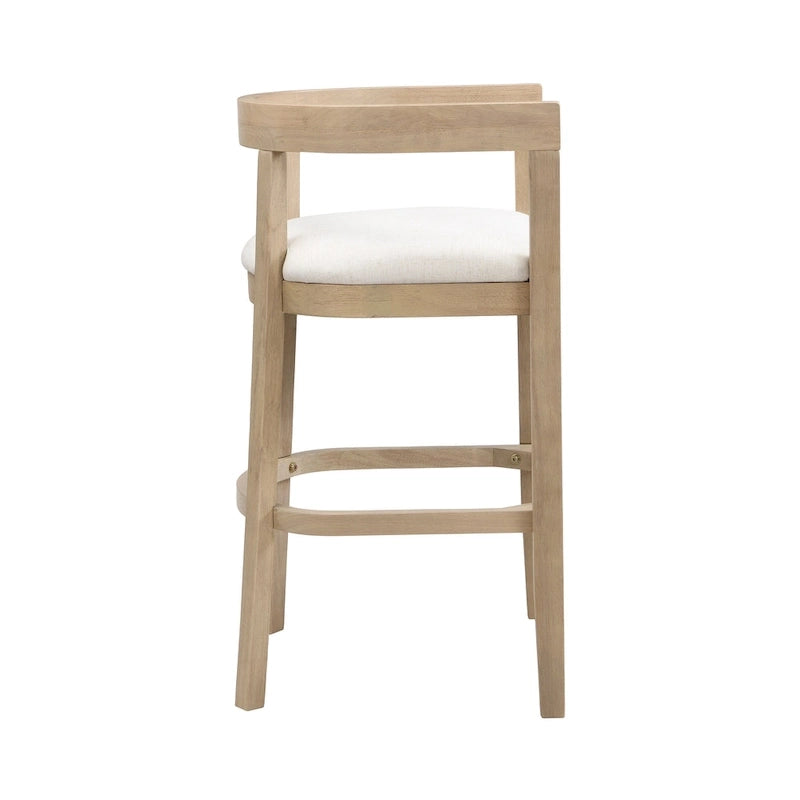 Timel Rubberwood Counter Stool (Set of 2) by Christopher Knight Home