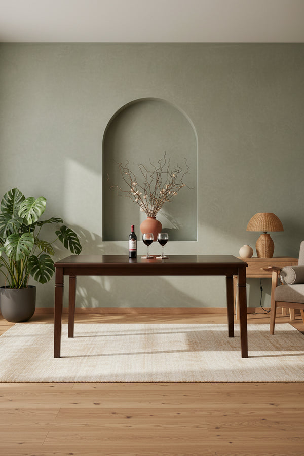 Lynn Espresso Finish Dining Table by iNSPIRE Q Classic